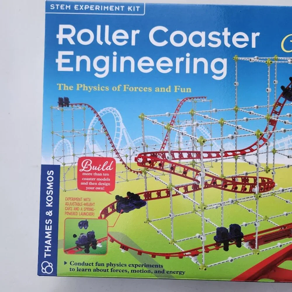 New Thames & Kosmos Roller Coaster Engineering STEM Kit Toy Set Physics Forces M